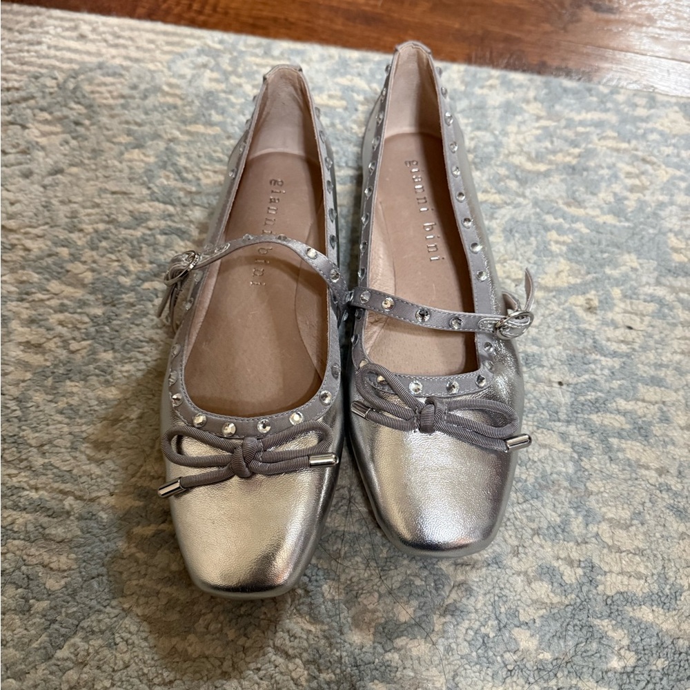 Gianni Bini Studded Ballet Flat